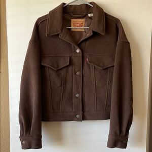 Levi's Brown Wool Jacket